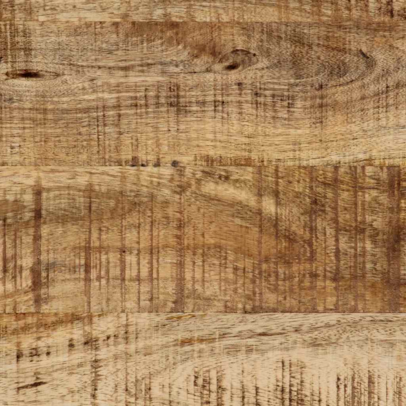 Szafki, 2 szt., 70x35x70 cm, lite surowe drewno mango