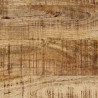 Szafki, 2 szt., 70x35x70 cm, lite surowe drewno mango