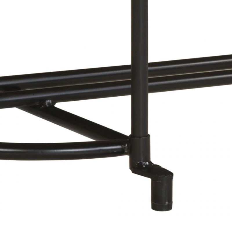 Stolik kawowy, 110x55x40 cm, lite surowe drewno mango