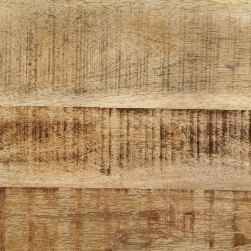 Stolik kawowy, 110x55x40 cm, lite surowe drewno mango