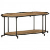 Szafka pod TV, 100x42x40 cm, lite surowe drewno mango