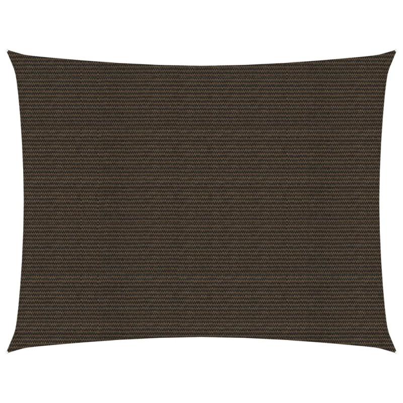 Żagiel przeciwsłoneczny, 160 g/m², brązowy, 3,5x4,5 m, HDPE