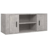 Szafka pod TV, szarość betonu, 100x35x40 cm