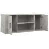 Szafka pod TV, szarość betonu, 100x35x40 cm