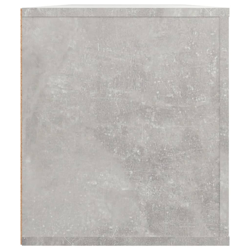 Szafka pod TV, szarość betonu, 100x35x40 cm
