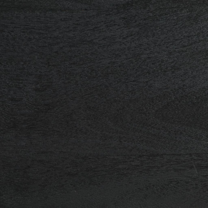 Stolik kawowy, czarny, 80x54x40 cm, materiał drewnopochodny