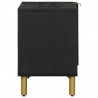 Szafka pod telewizor, czarna, 80x33x46 cm