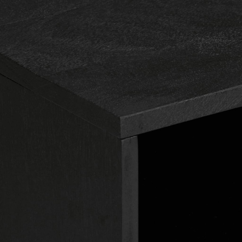 Szafka pod telewizor, czarna, 80x33x46 cm