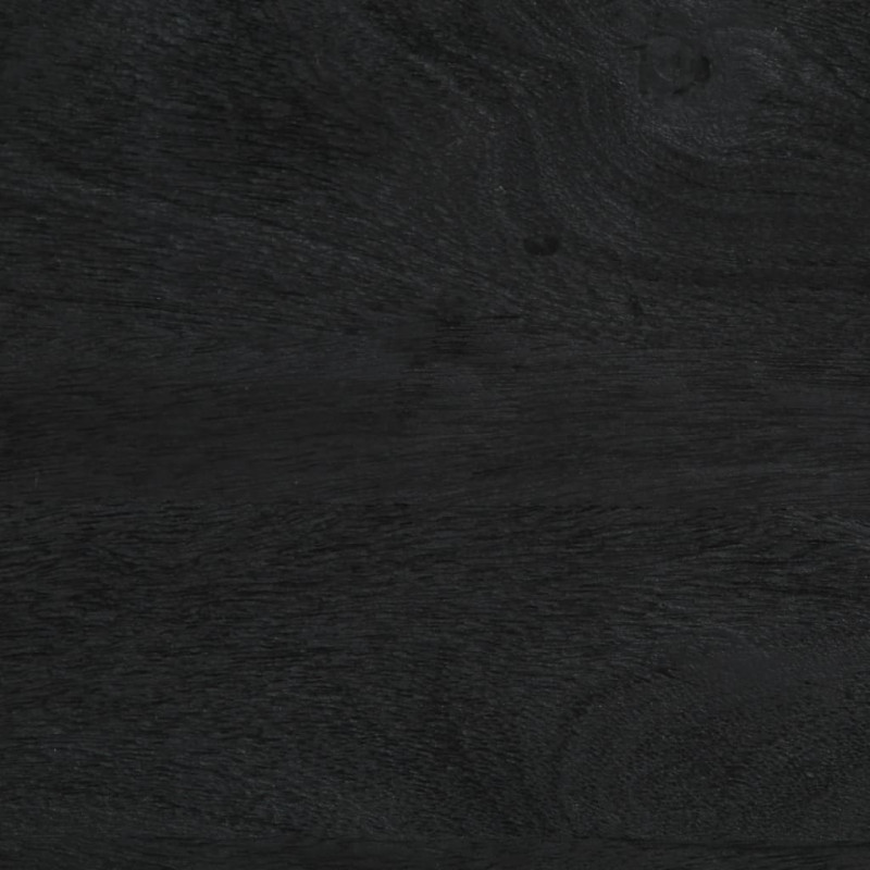 Szafka, czarna, 80x33x75 cm, materiał drewnopochodny