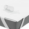 Ochraniacz na materac, biały, 140x220 cm, wodoodporny