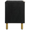 Szafka pod telewizor, czarna, 105x33x46 cm
