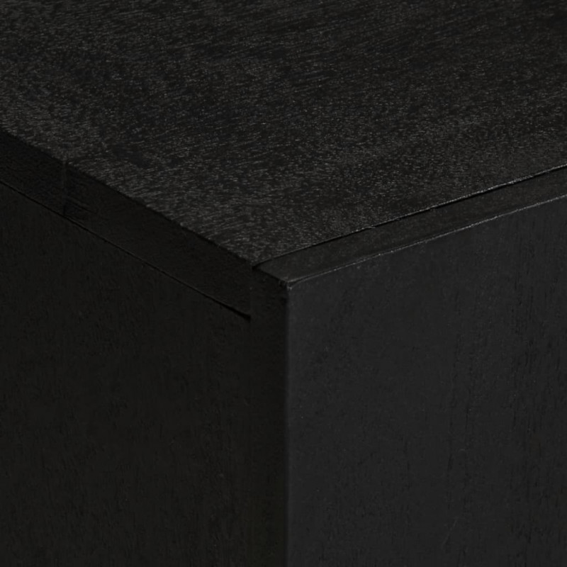 Szafka pod telewizor, czarna, 105x33x46 cm