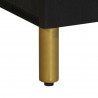 Szafka pod telewizor, czarna, 105x33x46 cm
