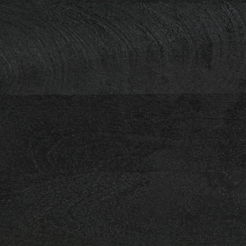 Szafka nocna, czarna, 50x33x62 cm, materiał drewnopochodny