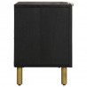 Szafka pod telewizor, czarna, 105x33x46 cm