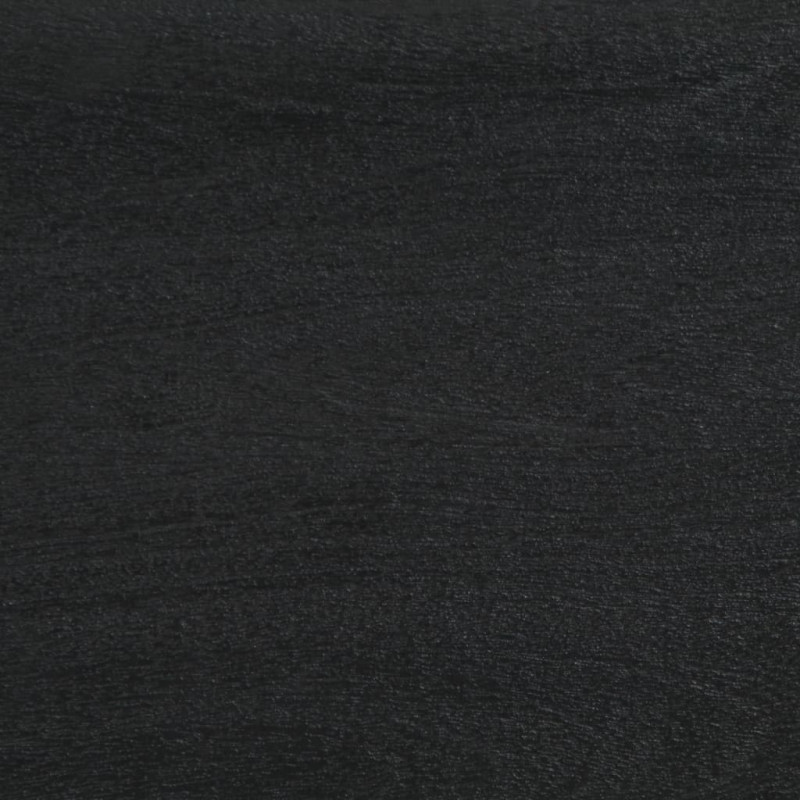 Szafka, czarna, 60x33x75 cm, materiał drewnopochodny