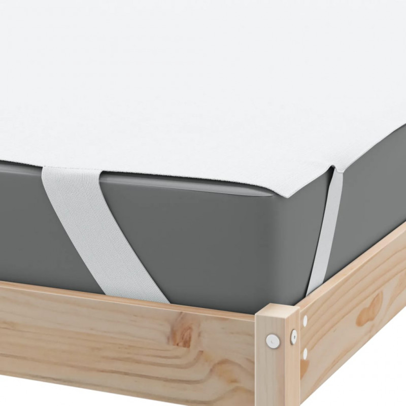 Ochraniacz na materac, biały, 160x200 cm, wodoodporny