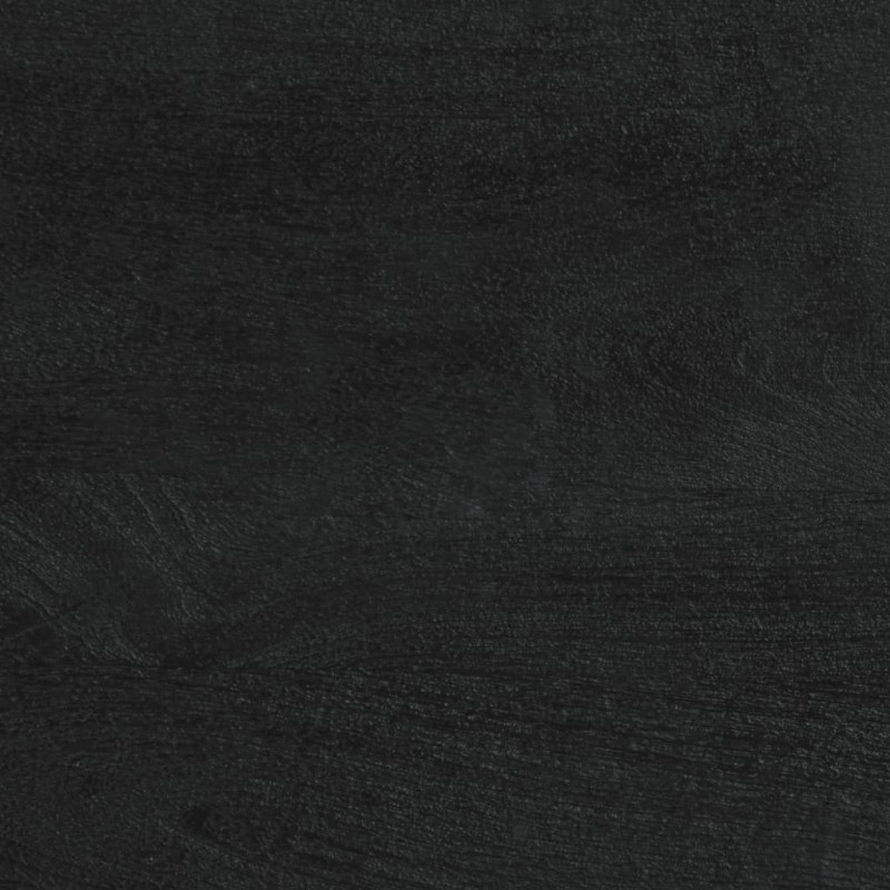 Szafka nocna, czarna, 50x33x62 cm, materiał drewnopochodny