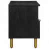 Szafka pod telewizor, czarna, 100x33x46 cm