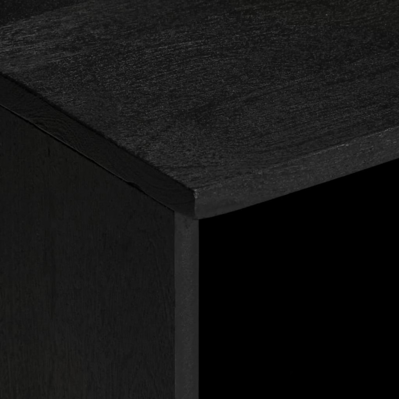 Szafka pod telewizor, czarna, 100x33x46 cm