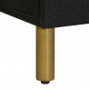 Szafka pod telewizor, czarna, 100x33x46 cm