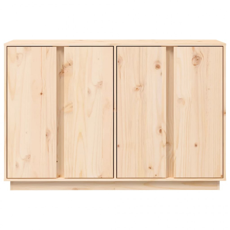 Szafka, 120x35x80 cm, lite drewno sosnowe