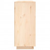 Szafka, 120x35x80 cm, lite drewno sosnowe