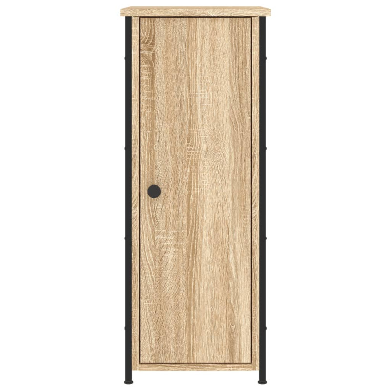 Szafka nocna, dąb sonoma, 32x42x80 cm, materiał drewnopochodny