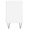 Szafka pod TV, biała, 69,5x30x50 cm, materiał drewnopochodny