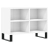 Szafka pod TV, biała, 69,5x30x50 cm, materiał drewnopochodny