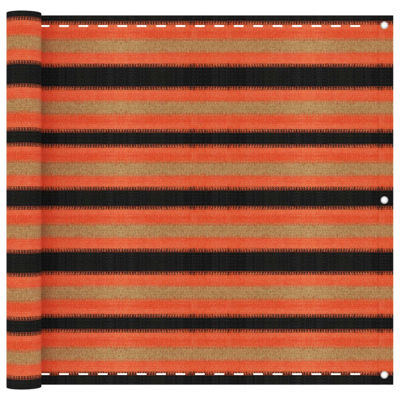 Parawan balkonowy, wielokolorowy, 90x300 cm, HDPE