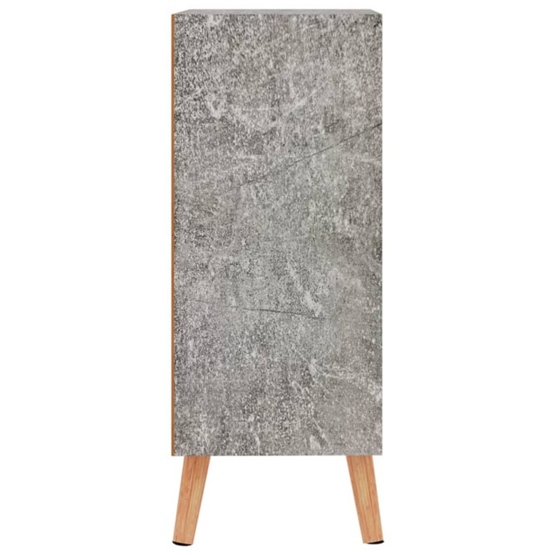 Szafka, szarość betonu, 60x30x72 cm, materiał drewnopochodny