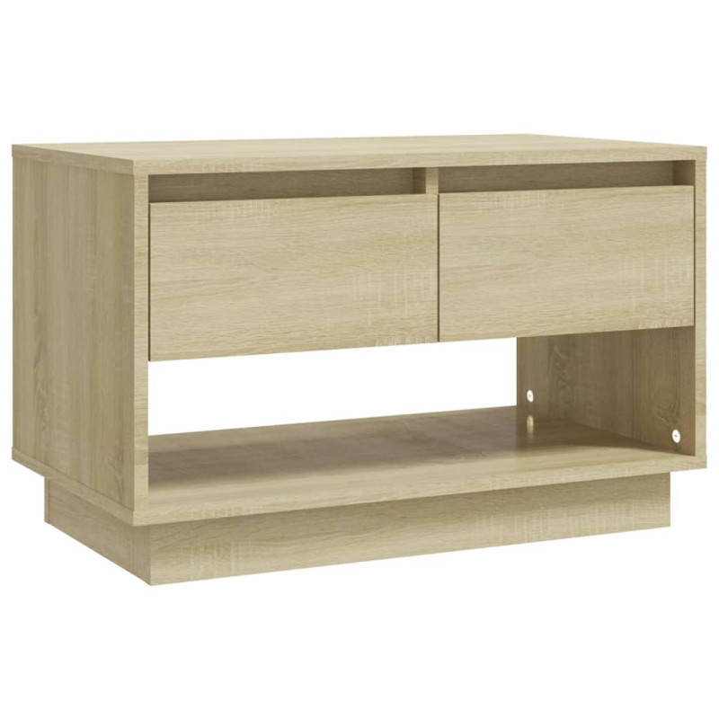 Szafka pod TV, dąb sonoma, 70x41x44 cm materiał drewnopochodny