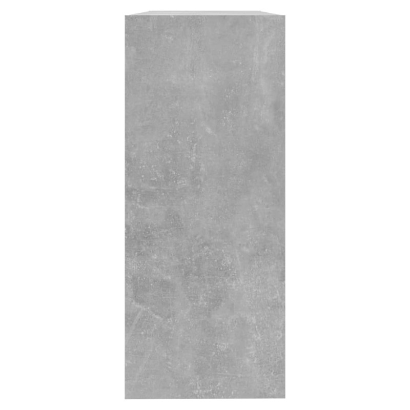 Regał na książki/przegroda, szarość betonu, 100x30x72 cm
