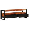 Szafka pod TV, 120 x 30 x 40 cm, lite drewno sheesham