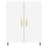 Szafka, biała, 69,5x34x90 cm, materiał drewnopochodny