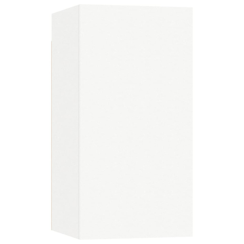 Szafka TV, biała, 30,5x30x60 cm, materiał drewnopochodny