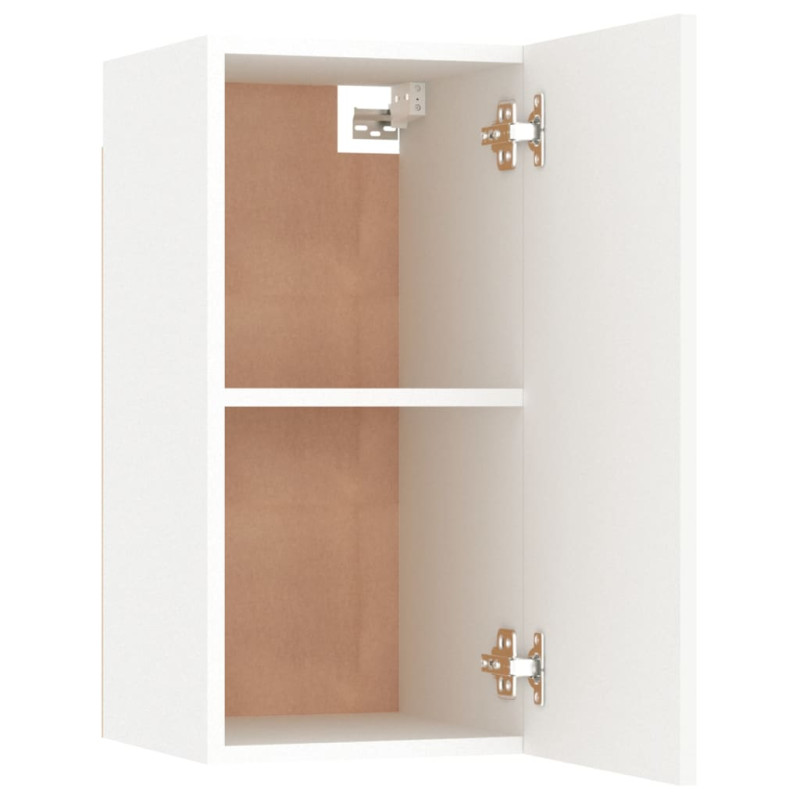 Szafka TV, biała, 30,5x30x60 cm, materiał drewnopochodny