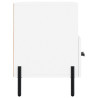 Szafka pod TV, biała, 80x36x50 cm, materiał drewnopochodny