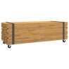 Stolik kawowy, 110x45x35 cm, lite drewno tekowe
