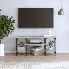 Szafka pod TV, szary dąb sonoma, 102x35x45,5 cm