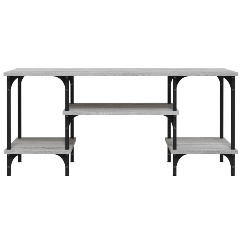 Szafka pod TV, szary dąb sonoma, 102x35x45,5 cm