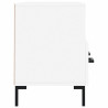 Szafka pod TV, biała, 102x36x50 cm, materiał drewnopochodny