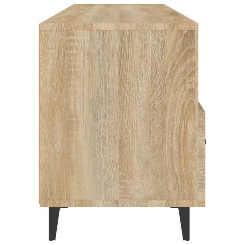 Szafka pod telewizor, dąb sonoma, 102x35x50 cm