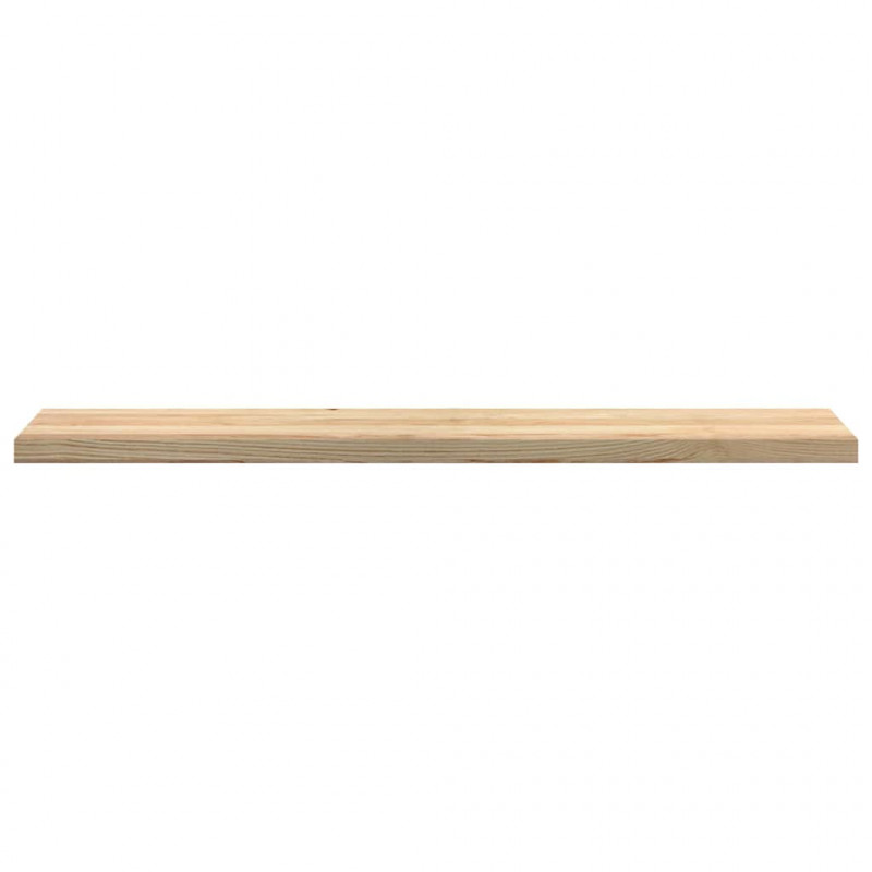 Parapety 2 szt., surowe, 140x25x2 cm, lite drewno dębowe
