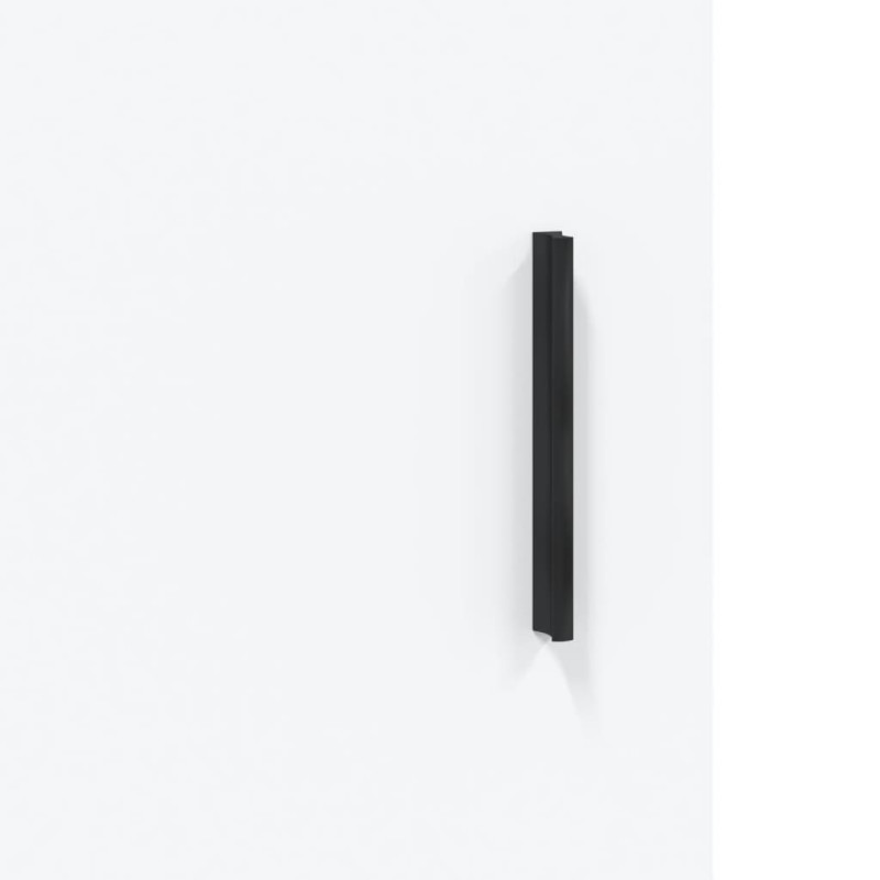 Wysoka szafka, biała, 69,5x31x115 cm, materiał drewnopochodny