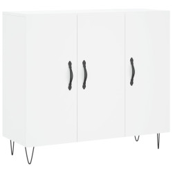Szafka, biała, 90x34x80 cm, materiał drewnopochodny