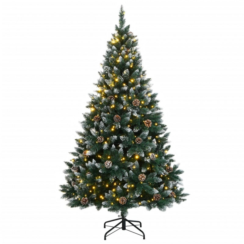 Sztuczna choinka, 300 lampek LED, 210 cm