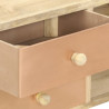 Szafka pod telewizor, 110x30x45 cm, lite drewno mango