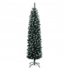 Sztuczna, smukła choinka, 300 lampek LED, 180 cm